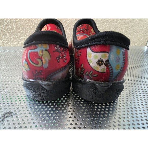 SLOGGERS Garden Clogs Slip-On Women's Size 8 Garden Yardwork Rainwear Paisley - Picture 5 of 6